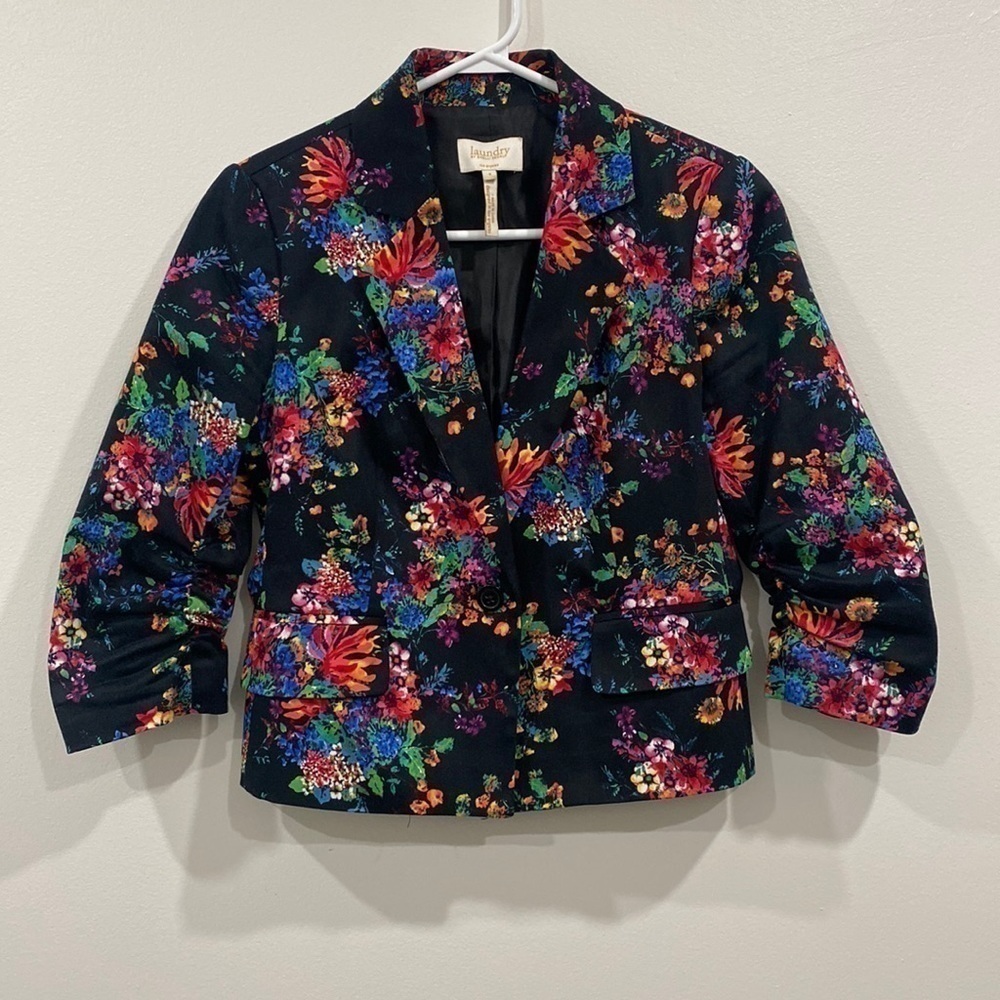 Laundry‎ By Shelli Segal Floral Blazer